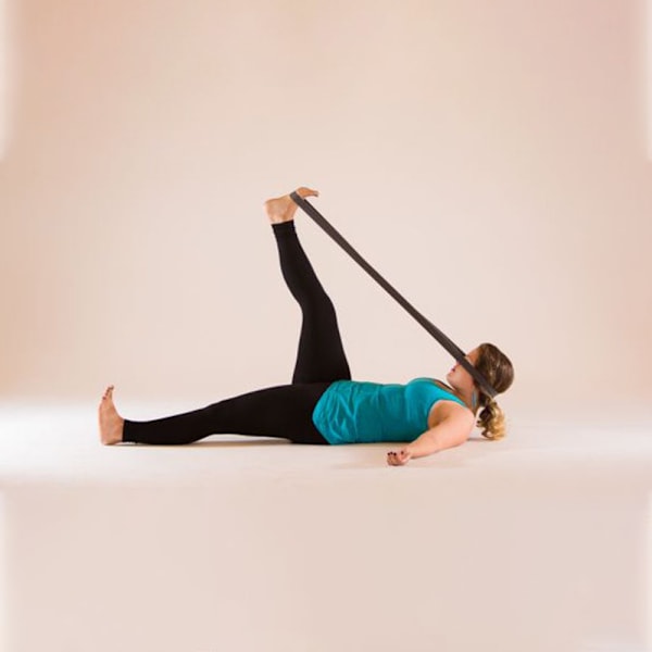 Unfold Yoga Strap – Stærk, holdbar bomuldsrem med justerbar spænde til yoga