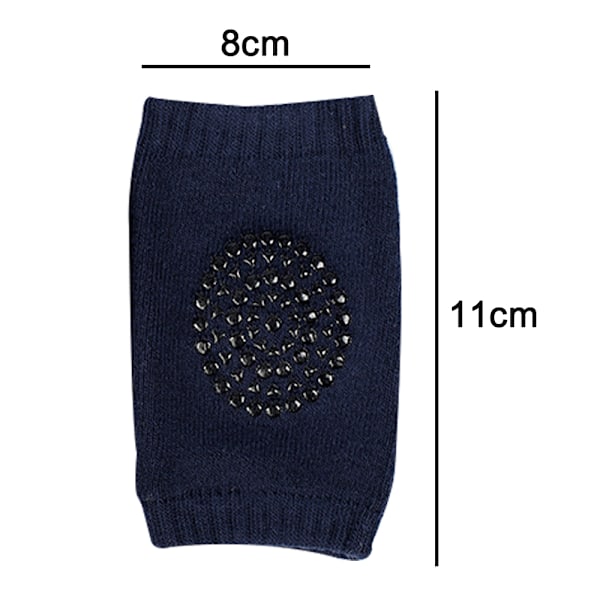 3 Par Crawling Knæpuder Anti-Slip Baby Knæbeskyttere Småbørns Benvarmere