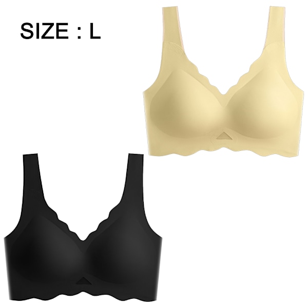 Damunderkläder bh i latex, sömlös, för stora byst, visar mindre byst, tunn