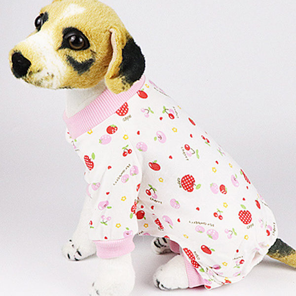 Valp Pyjamas Husdjur Overall Mjuk Valp Rompers Husdjur Hund Söt Kläder Onesies Valp Bodysuits