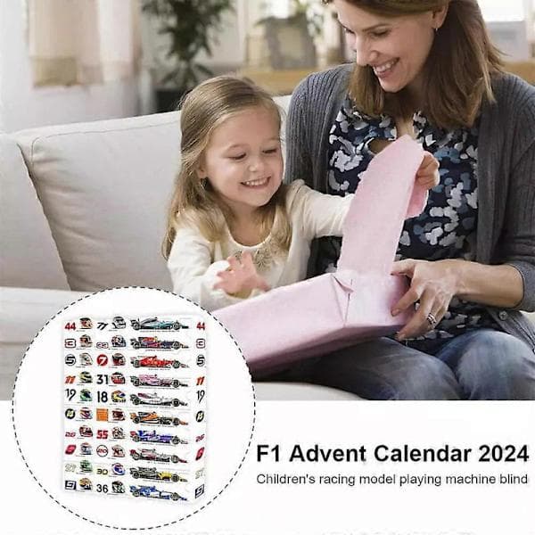 F1 Julekalender 2025 - Julekalender med 25 små låger