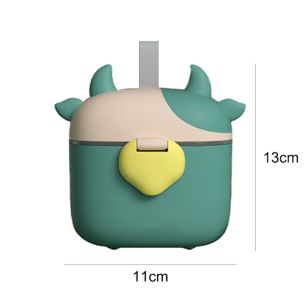 Baby Mælkepulver Dispenser, Baby Mælkepulver Dispenser til Frugt, Snacks og Nødder