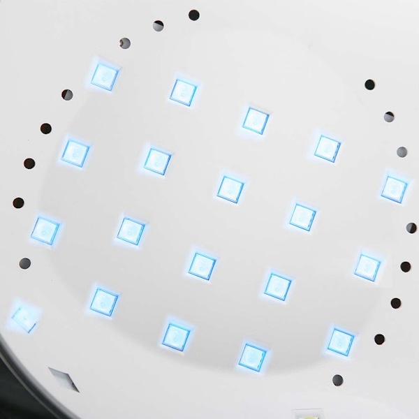 48W Professionell LED UV-nagellampa för gellack, salong, härdning, manikyr, EU-kontakt