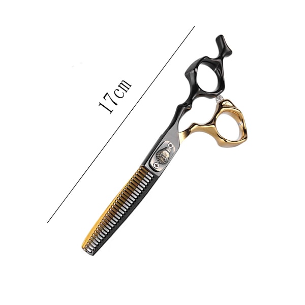 6'' Hårklippningssax Professionell Frisör Sax Stylist Trimming Shear Salong Rakblad Sax