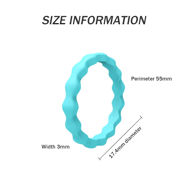Silikon gummibröllopsringar för kvinnor, tunna flätade spets stapelbara gummiband, brudgum smyckesset, årsdagringar, löfte
