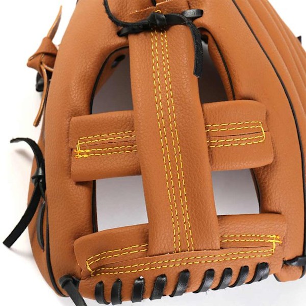 Basebollhandske i Läder för Softball, Utomhussporter, Basebollträning, 1 st