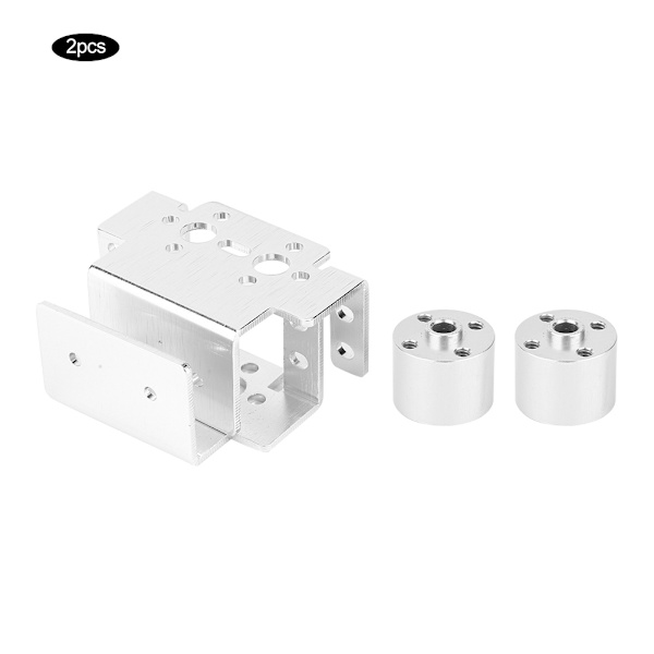 2-pack Standard Bracket Kit 7005 Aluminium 2mm Tjock Bracket Kit för Tetrixrobotics Pitsco Del
