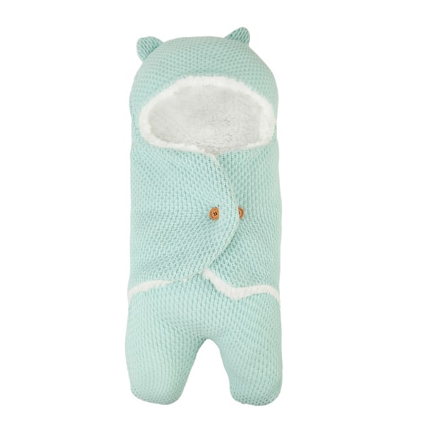 Efterårs- og vinterbaby sovepose i tykt fleece