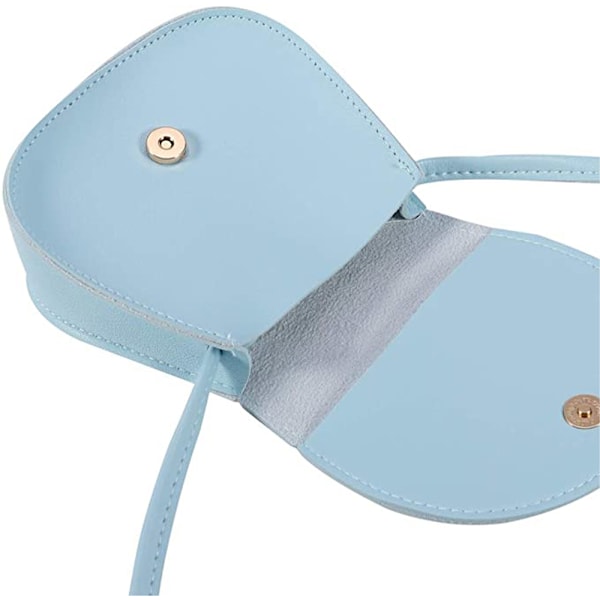 Bue Crossbody Taske, PU Skuldertaske til Børn Piger Småbørn