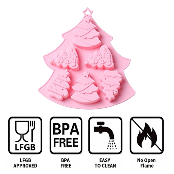Form -3 sorters olika julgranar pink 6ad9 | pink | Fyndiq