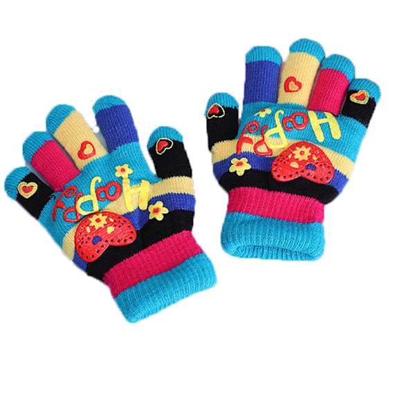 Hanske for barn, jenter/gutter, unisex, varme og myke vinterhansker