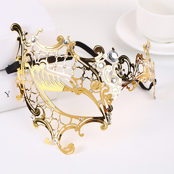 Maskeradmask för kvinnor, ögonmask för fest, bal, kostym, Mardi Gras, retro masker