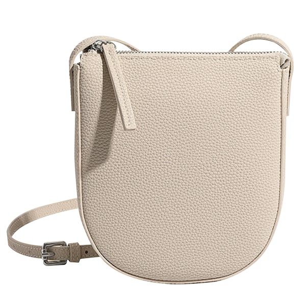 Crossbodyväska för kvinnor, axelväska i ko-läder, mobiltelefonväska, liten crossbody, justerbar axelrem, mobilväska, plånbok för kvinnor