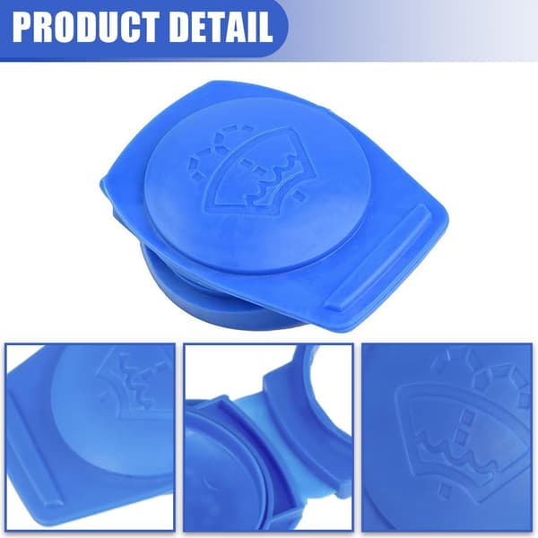 Windshield Washer Reservoir Cap, 3Q0955455 Wiper Fluid Reservoir Cap Car Accessories for Windshield Washer