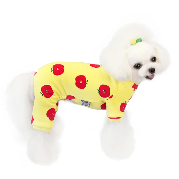Hundpyjamas för små hundar, Chihuahua pyjamas, valpkläder, extra små valppyjamas, mjuka husdjursoveraller, hundtröjor Chihuahua Yorkie Teacup kattkläder