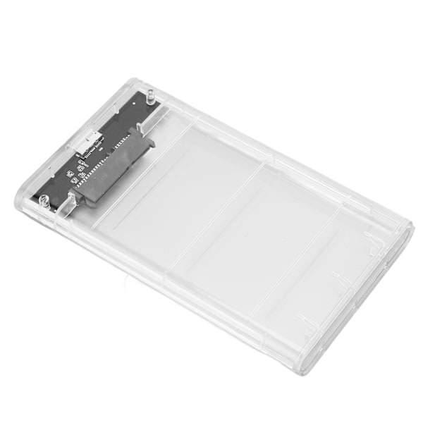 2,5 tum Hårddiskinneslutning 5 Gbps Överföring Repskyddande Extern HDD-Fodraladapter för 2,5 tum SATA Hårddiskar SDD
