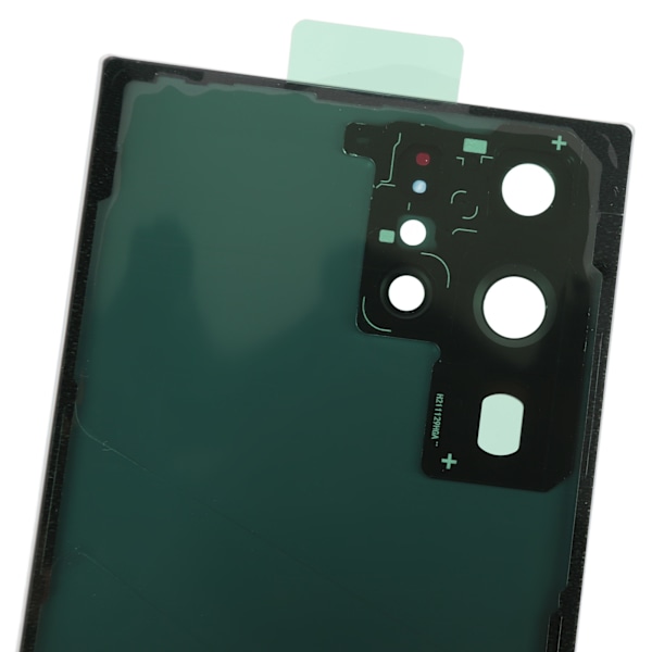 Bakre Glasets Kåpa Ersättning Batterilucka Hus Bakpanel för Samsung Galaxy S22 Ultra 5G S908U S908F Vit