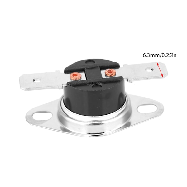 5 st KSD301 Växeltemperaturkontroll Termostat Termisk Växel 250V10A NO75℃