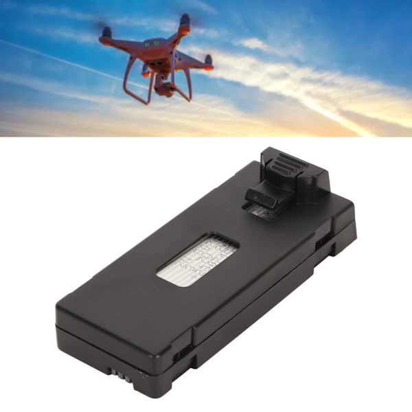 3.7V 2600mAh Fjärrstyrd UAV-batteri Ersättningstillbehör för E88 E88MAX E525 E99 K3 RC-drönare