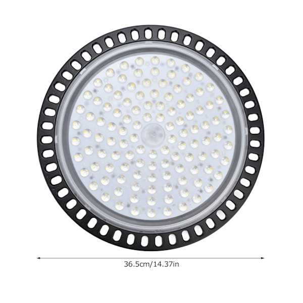 UFO LED Höglagerlampa Hög Ljusstyrka Energibesparande Miljövänlig Låg Värme Bred Applikation Butikslampa