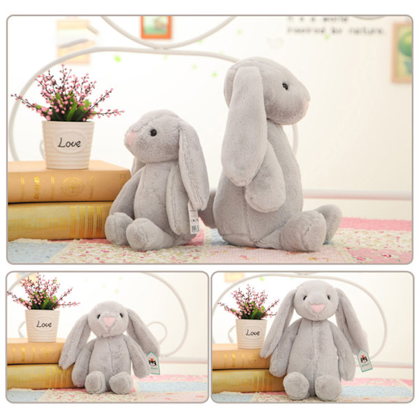 Baby Bunny Rabbit Plush Toy Soft Stuffed Animal Toy Kids Gift