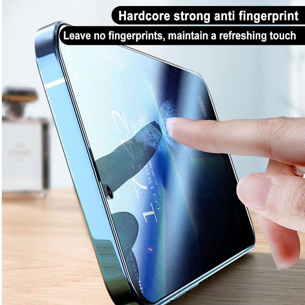iPhone 14 Pro Max Skærmbeskytter 9D Heldækkende Hærdet Glas