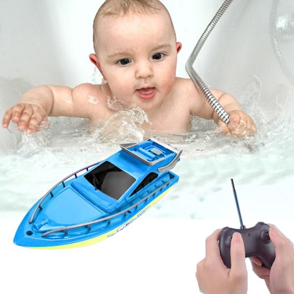 RC Båt Leksak Super Mini Hastighet Fjärrkontroll Skepp Elektriska Båtar Leksaker För Barn Present