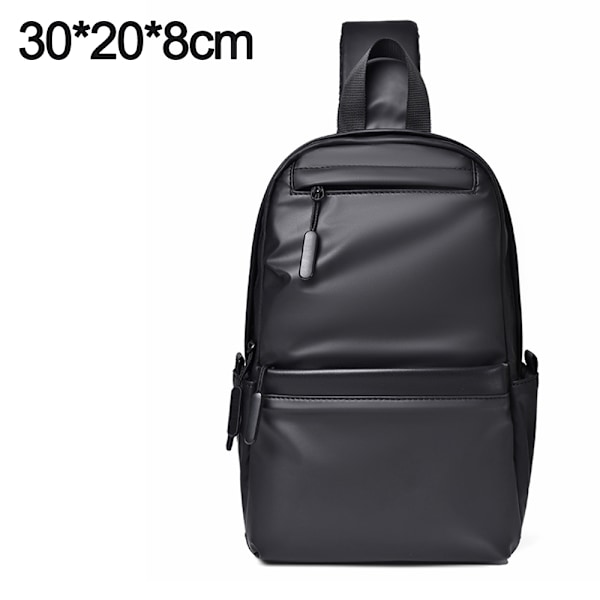 Slingväska Ryggsäck för Män Kvinnor Lätt Vikt Resistent Liten Bröst Axel Crossbody Väskor