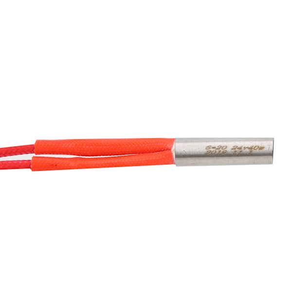 5 stk 3D-printeroppvarmingsstang Segmentert varmetube Rustfritt stål Tilbehør med terminal 12V 40W