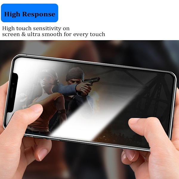 iPhone 11 Pro / iPhone X / iPhone XS - Heltäckande Härdat Skyddsglas