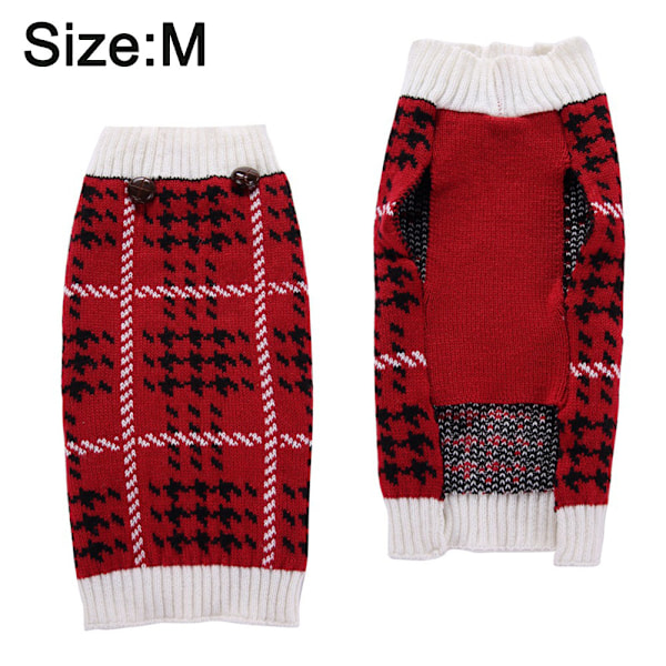 Vinter hundetøj kæledyrs sweater jule kæledyr tøj vinter varm hund sweater