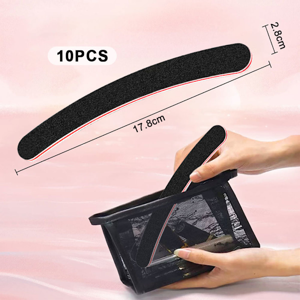 10 st manikyr frostpapper dubbelsidigt
