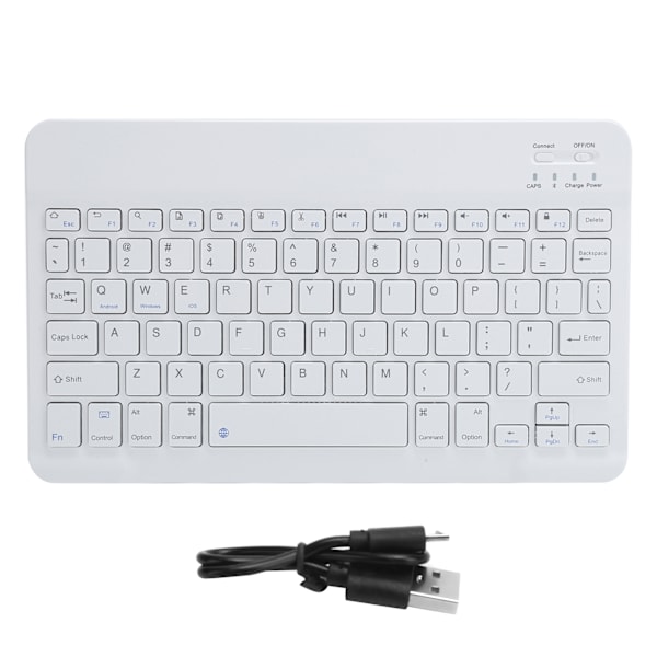 HB030 13 tum 78‑tangenters Bluetooth 3.0 Bärbar tangentbord för surfplattor