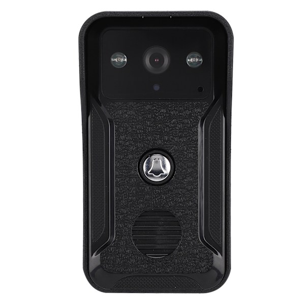 Trådbunden Dörrklocka 7 tum TFT Monitor Intercom Kamera Videodörrtelefon Access Control System 100-240VAU-kontakt