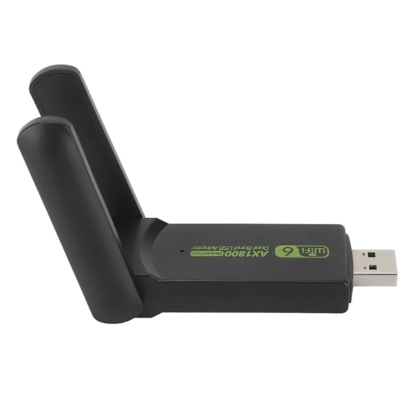 WiFi-dongel Stabil USB 3.0 Dubband 1201 Mbps 573,5 Mbps Högförstärkningsantenn WiFi-adapter för Familj Kontor Resor