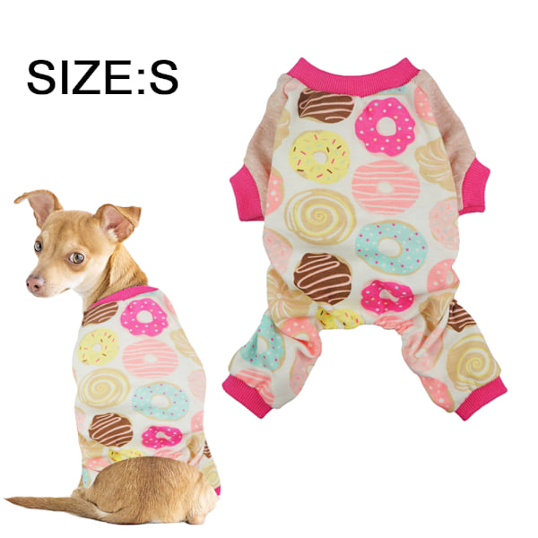 Husdjurskläder Hundkläder med fyra ben Bekväma pyjamas för husdjur