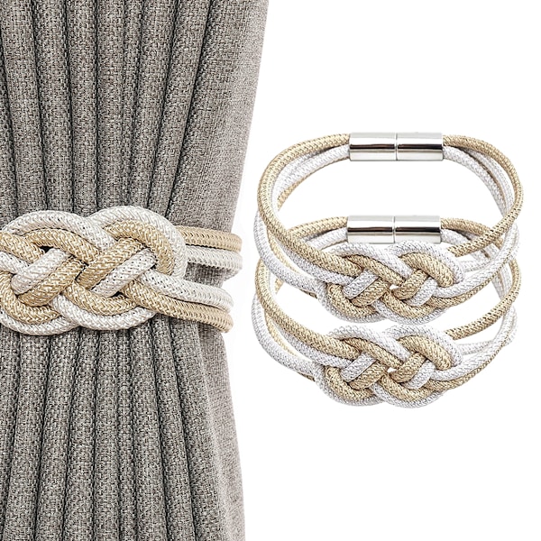 2 kpl Verhotarrat Nordic Simple Style Vahva Magneetti Beige+White