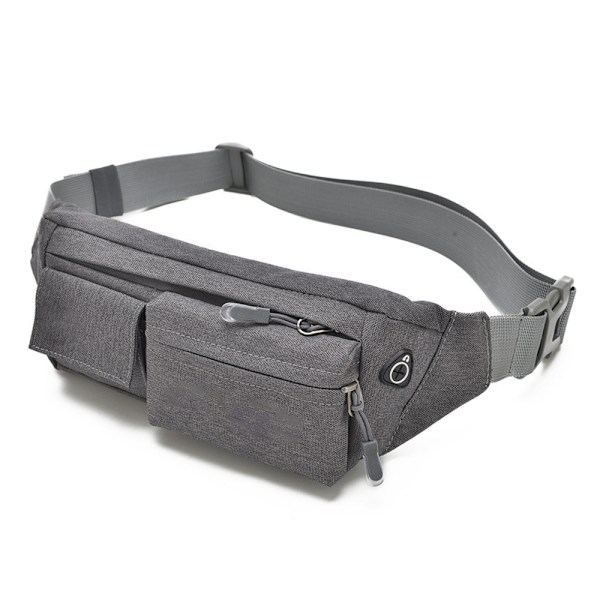 Fanny Pack for Menn og Kvinner, Vannresistent Liten Midjeveske for Løping Sykling Trening