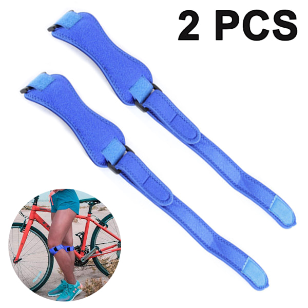 2 st Tjocka Kuddar & Bred Knäskydd med Patella, Smärtlindrande Patellarsensupport, Justerbar Stödband för Basket, Löpning, Hopparknä