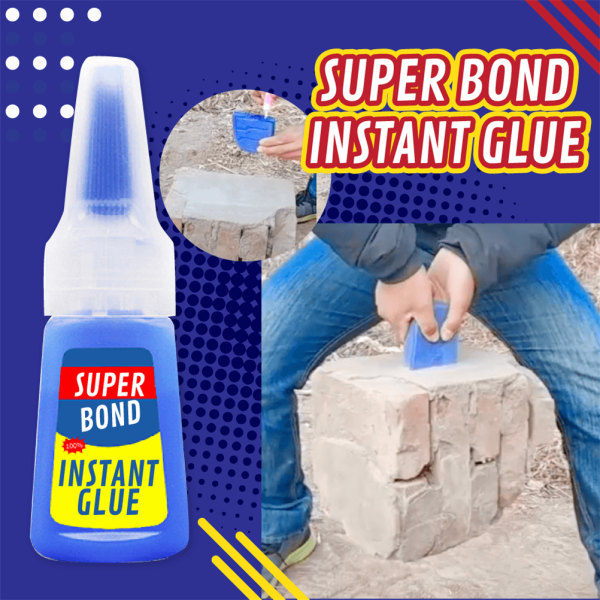 Super Bond Instant Glue Starkt Snabblim för reparationer