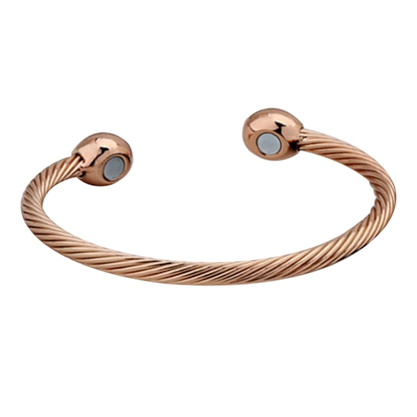 Magnetiskt Koppararmband Terapi Artrit Smärtlindring Armband Magnetiskt Armband