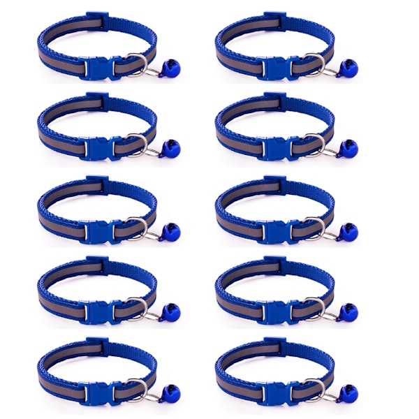 Valp Halsband, D Halsband Justerbar Breakaway 19-32cm, Kull Identifiering Halsband för Hundvalp