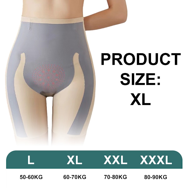 Butt Lifter Shapewear, Högmidjade Tummy Control-trosor för Kvinnor, Postpartum Midjetränare, Magshapare