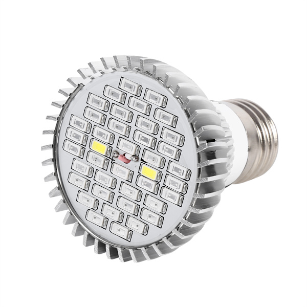 1st 30W Full Spectrum E27 LED Växtlampa för Odling i Trädgård 40 LED