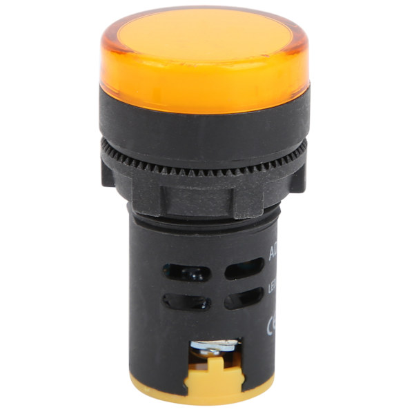 10 st AD16‑22DS Gula LED-indikatorlampor med hög ljusstyrka för signalindikering AC/DC12V