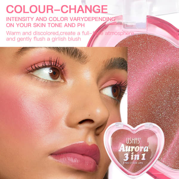 Magnetic Blush, long-lasting, waterproof, enhances complexion, natural finish UC105