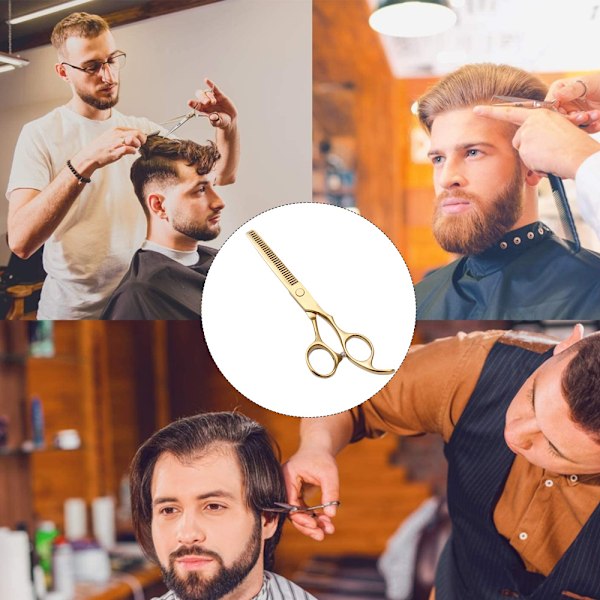 Tunnande sax för hårklippning, frisörsax för texturering, professionell/hemmabruk