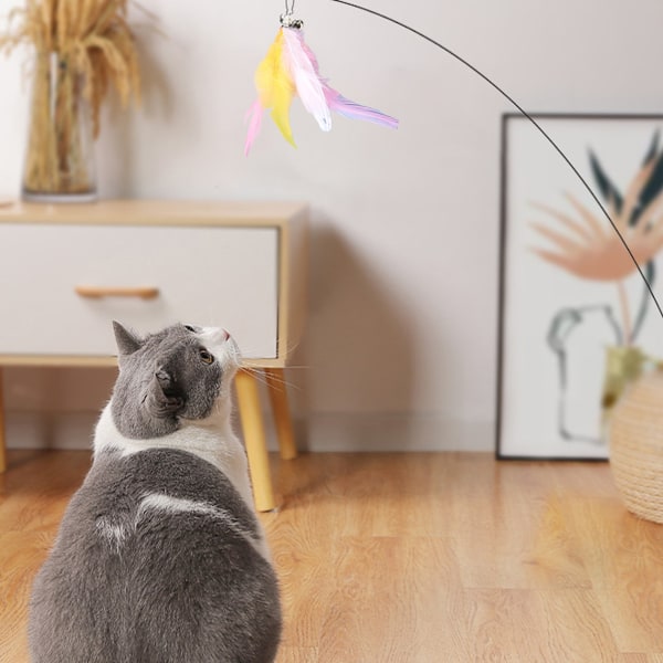 Katt sugkopp katt mailer inomhus katt leksak plysch actionfigur leksak spela katt leksak interaktiv bit