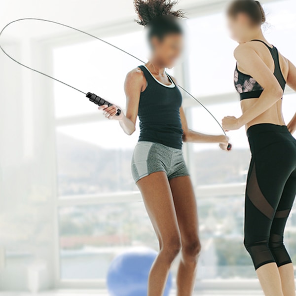 2 Pak Justerbart Springtov til Træning, Fitness Springtov, Hurtigt Springtov til Motion