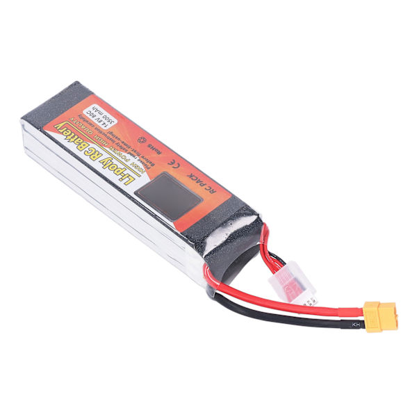 3500mAh Lipo Batteri 80C Urladdningshastighet 14.8V 4S XT60 Kontakt RC Batteri Ström för RC Helikopter Bil